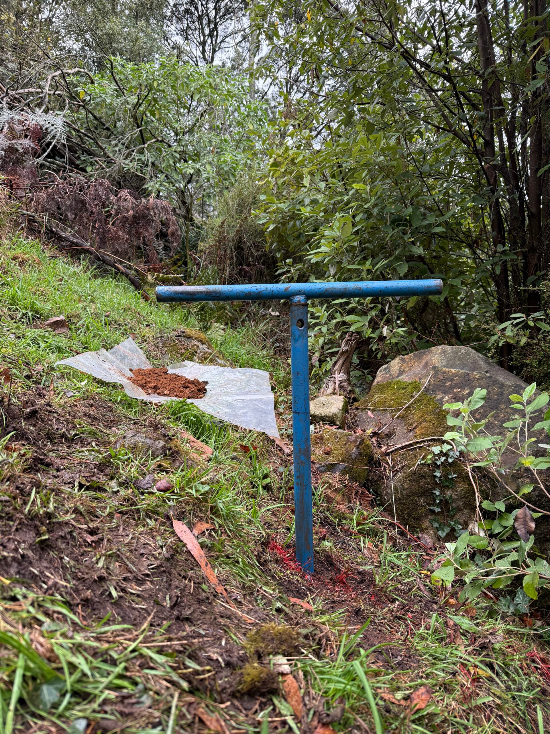 Borehole investigation for landslip risk assessment